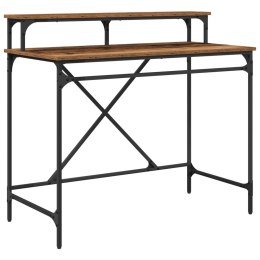 VidaXL Biurko Stare drewno 100 x 50 x 90 cm Materiał drewnopochodny