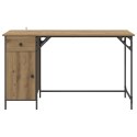 VidaXL Biurko komputerowe Dąb rzemieślniczy 131 x 48 x 75 cm