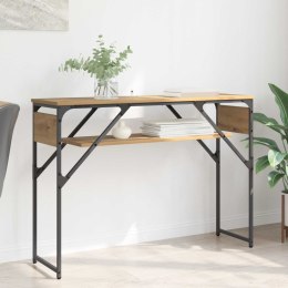 VidaXL StolikKonsolowy Dąb rzemieślniczy 105x30x75cm
