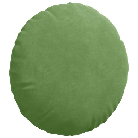 VidaXL Poduszki na siedziska 2 pcs Jasnozielony Ø 40 x 13 cm Aksamit