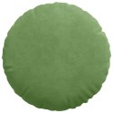 VidaXL Poduszki na siedziska 2 pcs Jasnozielony Ø 40 x 13 cm Aksamit