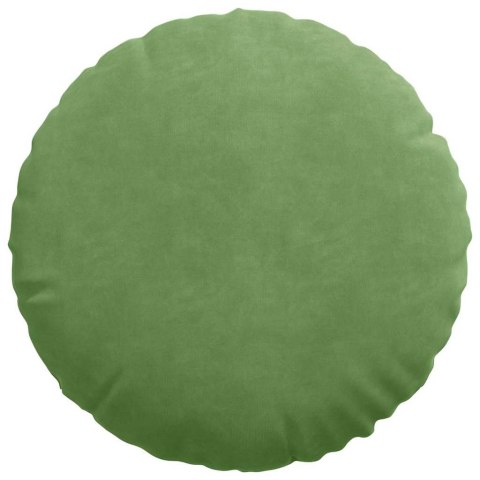VidaXL Poduszki na siedziska 2 pcs Jasnozielony Ø 40 x 13 cm Aksamit
