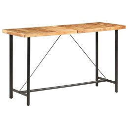 STOLIK BAROWY 180X70X107CM LITE DREWNO AKACJOWE