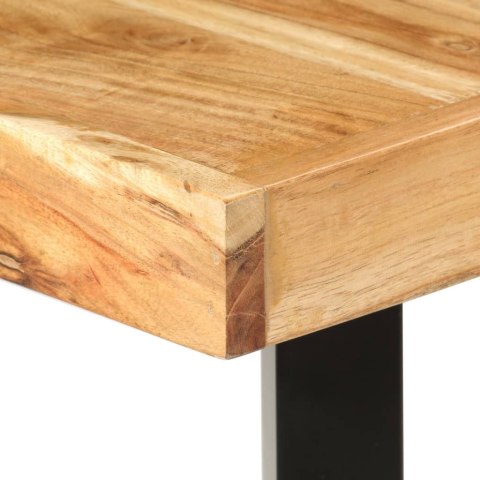 STOLIK BAROWY 180X70X107CM LITE DREWNO AKACJOWE