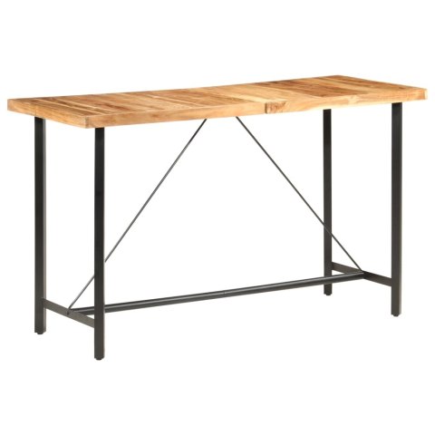 STOLIK BAROWY 180X70X107CM LITE DREWNO AKACJOWE