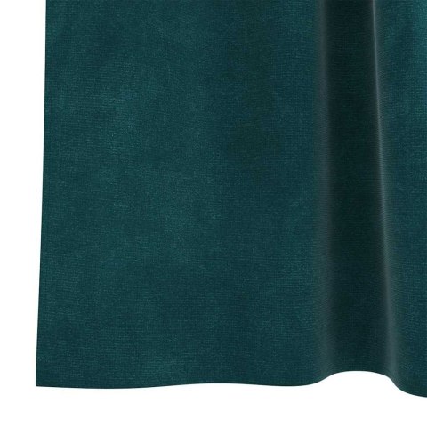 VidaXL Zasłony zaciemniające 2 pcs Ciemna zieleń 140 x 175 cm Aksamit