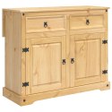 VidaXL Zestaw wysp kuchennych z szufladą Corona 3 pcs Wosk miodowy