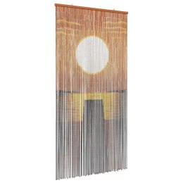VidaXL Firanka na drzwi przeciw owadom wielokolorowy 200 x 100 cm