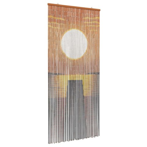 VidaXL Firanka na drzwi przeciw owadom wielokolorowy 200 x 90 cm