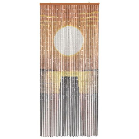VidaXL Firanka na drzwi przeciw owadom wielokolorowy 200 x 90 cm