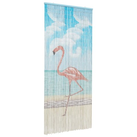 VidaXL Firanka na drzwi przeciw owadom wielokolorowy 200 x 90 cm