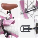 VidaXL Rower Dziecięcy 12 Cali dla dzieci w wieku 2-4 lata Jasny róż