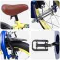 VidaXL Rower Dziecięcy 12 Cali dla dzieci w wieku 2-4 lata żółty