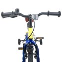 VidaXL Rower Dziecięcy 12 Cali dla dzieci w wieku 2-4 lata żółty