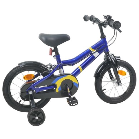 VidaXL Rower Dziecięcy 14 Cali dla dzieci w wieku 3-5 lat