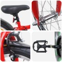 VidaXL Rower Dziecięcy 18 Cali dla dzieci w wieku 5-7 lat czerwony