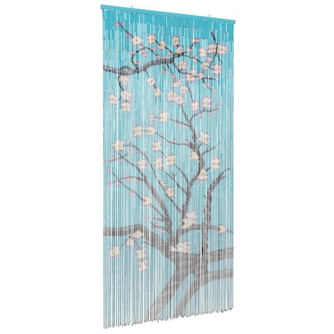 VidaXL Firanka na drzwi przeciw owadom wielokolorowy 200 x 100 cm