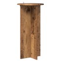 VidaXL Stojak na rośliny 2 pcs Stare drewno 40 x 40 x 80 cm