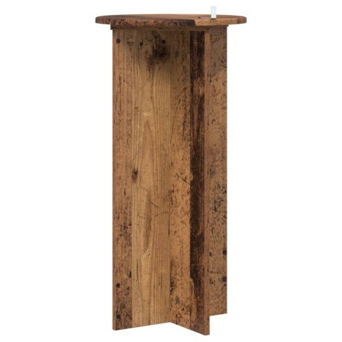 VidaXL Stojak na rośliny 2 pcs Stare drewno 40 x 40 x 80 cm
