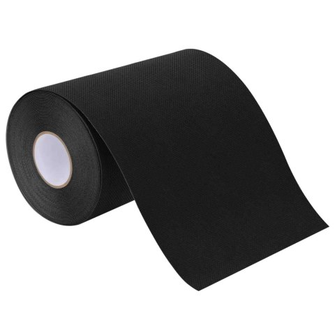 VidaXL Taśma do sztucznej trawy samoprzylepna Czarny 15 cm x 10 m