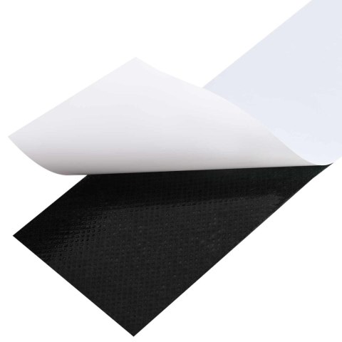 VidaXL Taśma do sztucznej trawy samoprzylepna Czarny 5 cm x 20 m