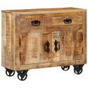 VidaXL Komoda, 80x30x65 cm, lite, surowe drewno mango