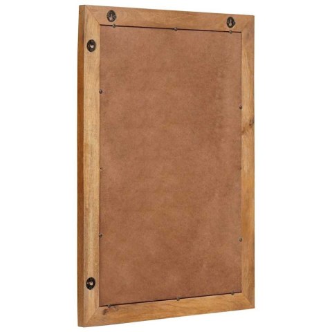 VidaXL Lustro łazienkowe Prostokątny Jasny Brąz 50 x 2,5 x 70 cm