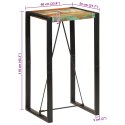 STOLIK BAROWY 60X55X110 LITE DREWNO Z ODZYSKU