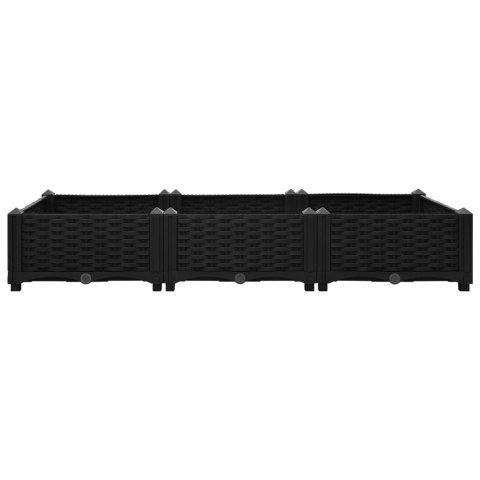 DONICA DO PODNIESIONEJ RABATY 120X40X23CM POLIPROPYLEN