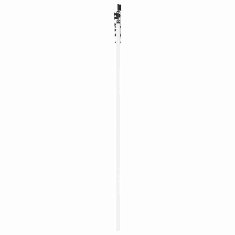 DRZWI PRZESUWNE BIAŁY 61X198,5CM LITE DREWNO SOSNOWE I SZKŁO