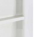 DRZWI PRZESUWNE BIAŁY 61X198,5CM LITE DREWNO SOSNOWE I SZKŁO
