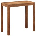 STOLIK BAROWY AKACJA W MIODOWYM KOLORZE 110X55X106CM