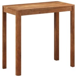 STOLIK BAROWY AKACJA W MIODOWYM KOLORZE 110X55X106CM