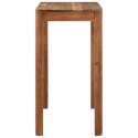 STOLIK BAROWY AKACJA W MIODOWYM KOLORZE 110X55X106CM