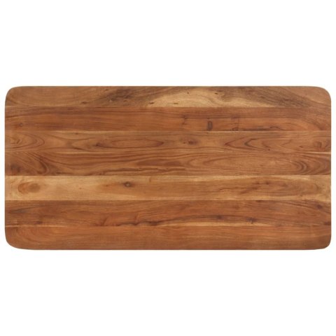 STOLIK BAROWY AKACJA W MIODOWYM KOLORZE 110X55X106CM