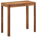 STOLIK BAROWY AKACJA W MIODOWYM KOLORZE 110X55X106CM