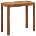 STOLIK BAROWY AKACJA W MIODOWYM KOLORZE 110X55X106CM