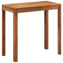 STOLIK BAROWY AKACJA W MIODOWYM KOLORZE 110X55X106CM
