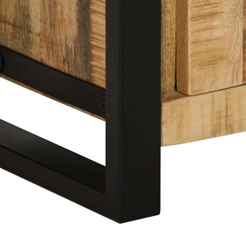 VidaXL Szafka łazienkowa 40x30x90 cm Drewno lite surowe mango