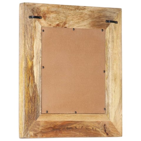 VidaXL Lustro w ręcznie rzeźbionej ramie, 50x50x2,6 cm, drewno mango