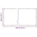 VidaXL Osłona na rośliny przezroczysty 2 x 12 m PVC