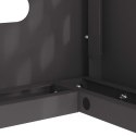 OSŁONA OBUDOWA KLIMATYZATORA POMPY CIEPŁA CZARNY 110X50X105CM STAL