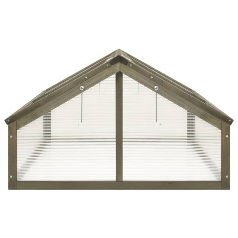 INSPEKT SZKLARNIA 114X80X50CM DREWNO JODŁOWE