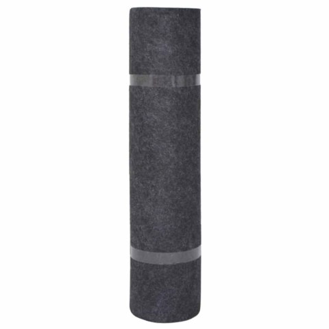 VidaXL Dywan antracytowy 1,2 x 10 m Poliester