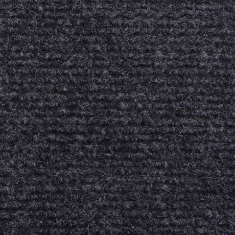 VidaXL Dywan antracytowy 1,2 x 10 m Poliester