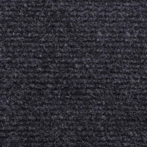 VidaXL Dywan antracytowy 1,2 x 15 m Poliester