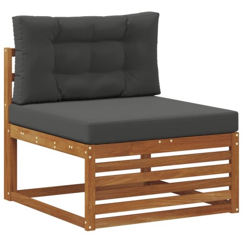 VidaXL Zestawy sof z poduszką 11 pcs Lite Drewno Akacji