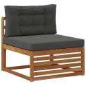 VidaXL Zestawy sof z poduszką 11 pcs Lite Drewno Akacji