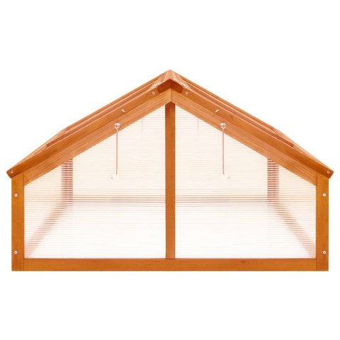 INSPEKT SZKLARNIA 114X80X50CM DREWNO JODŁOWE