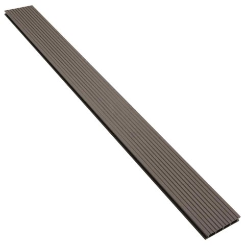 VidaXL Deska Tarasowa 48 pcs Ciemny brąz Kompozyt drewniano-plastikowy